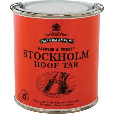Le goudron pour sabots imperméabilise et protège les zones endommagées Goudron pour sabots de Stockholm 455 ml