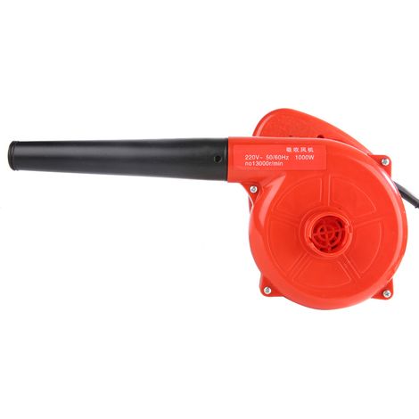 Souffleur d'air électrique portatif 1000 W pour ordinateur, voiture, appareils électroménagers, dépoussiérage (prise UE 220 V)