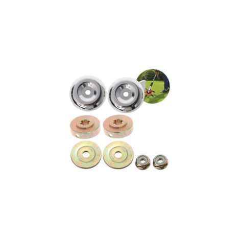 Accessori universali per testine di taglio, adatti per i dadi di fissaggio della testina di taglio dei tosaerba Stihl (8 pezzi) - Crezuo