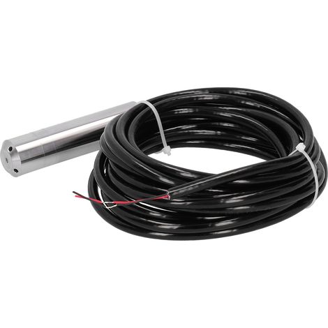YB2JF Flüssigkeitsstandtransmitter 5m Kabel Wasserstandssensor Detektor 1232VDC 420mA(010m) (1/5)