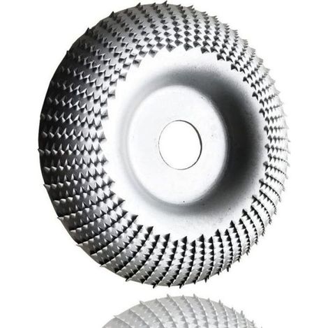 Disque Bois Meuleuse 110 mm,Disque Meuleuse Bois pour le Meulage Grossier des Matériaux, Disque Sculpture Bois Adapté pour 115 (1/4)