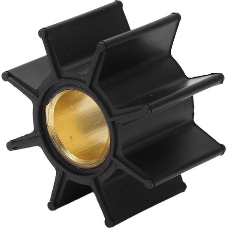 Hélice de pompe à eau 8 pales en néoprène avec moyeux en cuivre 18-3245, compatible moteurs hors-bord 5-10 CV (1/5)