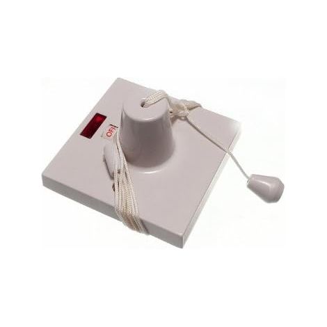 One Stop DIY Boîte de commutation pour câble de plafond 45 A avec indicateur néon