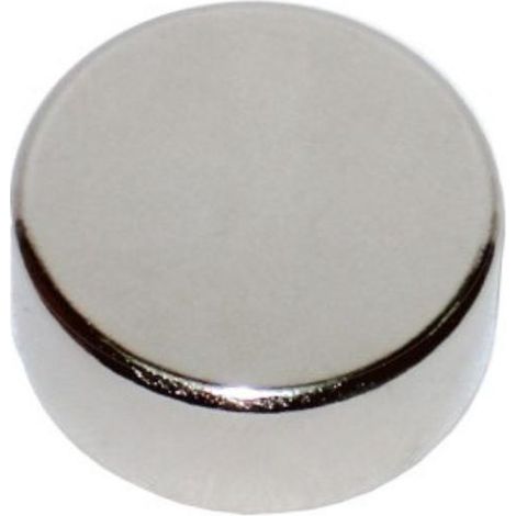 FPLUS iman neomidio redondo 10x3  x2 unds. , Material NdFeB
Forma Disco
Diámetro 10 mm
Alto 3 mm
Tolerancia +/- 0,1 mm
Sentido de magnetización axial (paralelo al alto)
Revestimien