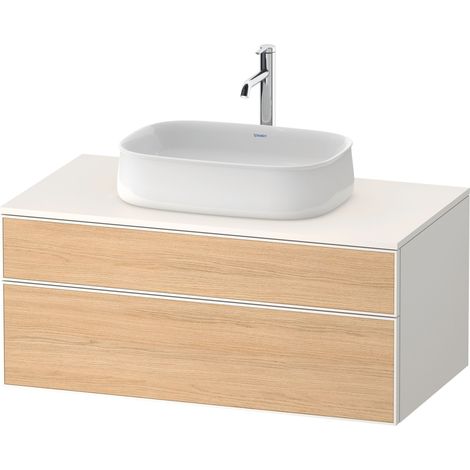 Base de lavabo de consola Duravit Zencha, 1000x550x442mm, 1 hueco