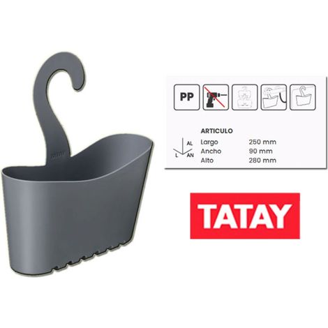 Tatay Panier Standard Multi Gris 25x9x28 cm