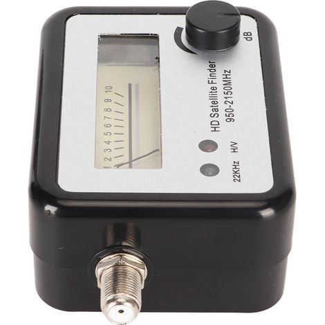 Détecteur de signal satellite numérique portable pour le camping, avec connecteur HD LNB vers REC, compatible 950 à 2150 MHz. (1/5)