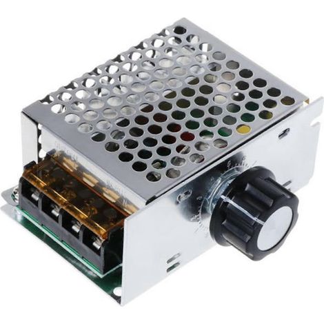 Variateur de moteur, régulateur de tension CA 4000 W, variateur de tension, variateur de vitesse de moteur, variateur de vitesse de moteur électrique (1/4)