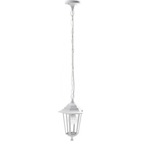 FAB 149191001  Aluminium Outdoor Pendelleuchte Auriga 1xe27 Weiß Regx17x17 Cm Ip44