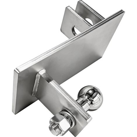 Attelage à rotule pour Tracteur,remorque combiné 50 mm,Aide à la manœuvre Tête sphérique, boule d'attelage, robuste et inoxydable, attelage de manœuvre pour camion, tracteur, aide à la manœuvre (1/5)