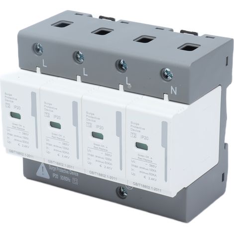 Parafoudre 220V 380V multiprise protecteur surtension pour maison bureau voyage (1/5)