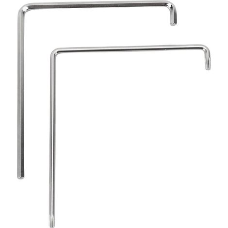 2 outils de réglage de fenêtre 4 mm TX15 59CrV4 en acier pour la rénovation domiciliaire (1/5)