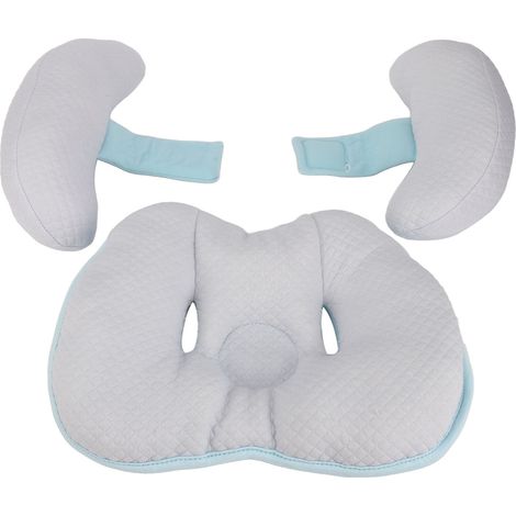 Oreiller de soutien cervical pour bébé, oreiller de voyage doux et ajustable pour bébé. (1/5)