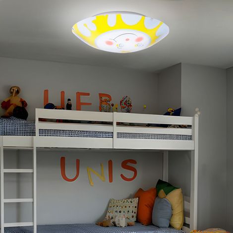 13W LED Enfants Bébé Garçons Filles Plafonnier Luminaire De Salle De Jeux (1/4)