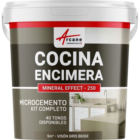Microcemento cocina: para encimera y suelo de la cocina