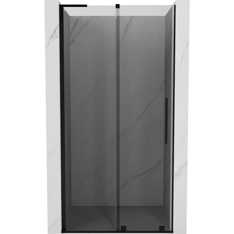 Mexen Velar L puerta de ducha corredera 100 cm, grafito, negro - 871-100-003-41-70 (1/5)