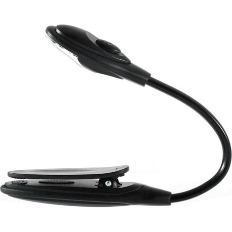 Lampe LED lumineuse à clipser pour livre et ordinateur Portable, (1/5)