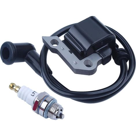 Bobina de encendido para soplador de mochila Stihl BR320 BR320L BR400 SR340 SR420 SR400, bobina de encendido, bujía (1/5)