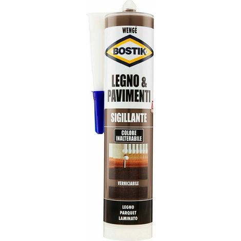Silicone per Legno Verniciabile da 300 ml Inodore Riempitivo BOSTIK – colore WENGE’