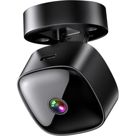Mini caméra HD WiFi avec télécommande, surveillance en temps réel et vision nocturne, carte mémoire 32 Go (1/5)