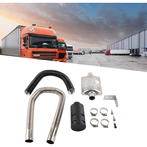 Tuyaux d'admission et d'échappement du chauffage air-diesel, kit de silencieux d'échappement 24 mm (1/5)