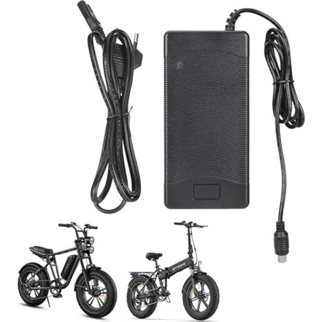 Chargeur 54,6V 2A pour ENGWE EP-2 Pro/Engine Pro Vélo électrique Scooter 48V Batterie Lithium-ION Charge Rapide Arrêt Automatique Protection Multiple (1/5)