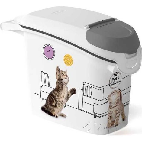 Curver PetLife Katzenstreu-Box Weiß 6 kg modernes Design (1/2)