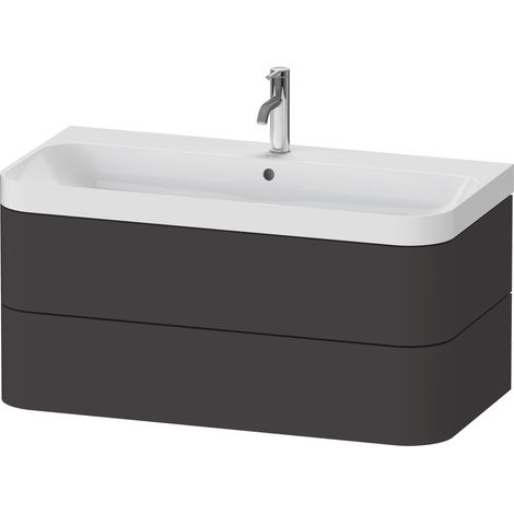Duravit Happy D.2 Plus c-shaped Set suspendu, 975x490mm, 2 (1/3)