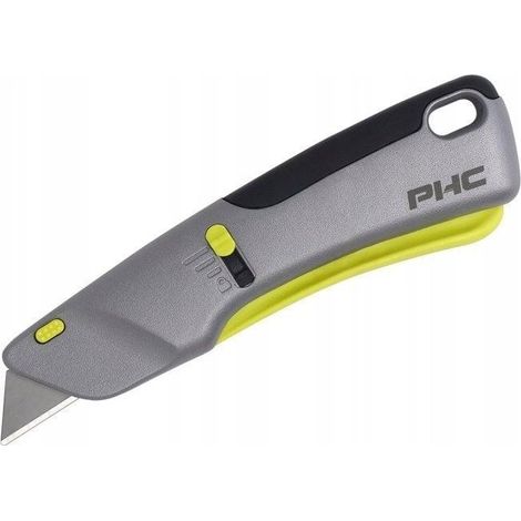 Dedra Victa coltello di sicurezza grigio lama retrattile