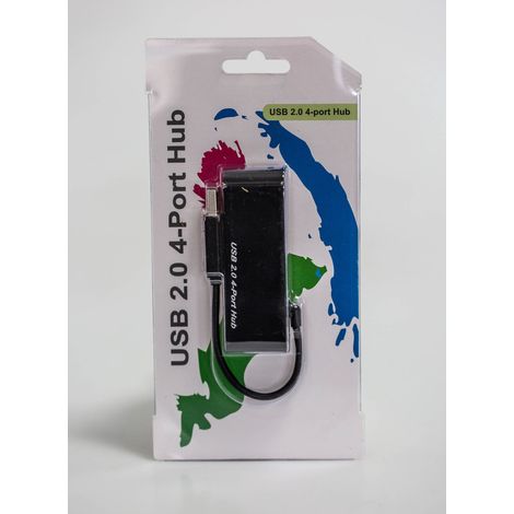 Hub USB RS PRO, USB 2.0 4 ports, USB A ( Prix pour 1 ) (1/3)