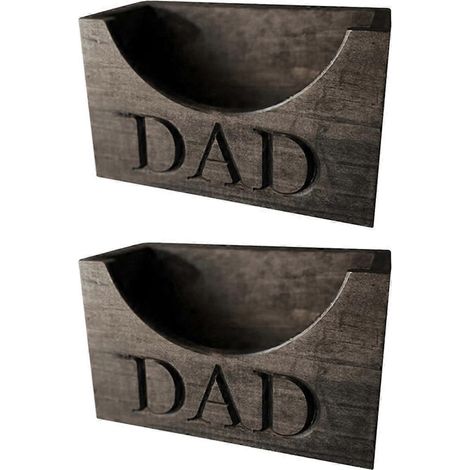 Présentoir à chapeaux rustique en bois, étagère de rangement pour casquettes de baseball, B-- (1/4)