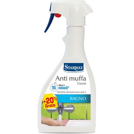 STARWAX - ANTI MUFFA SPRAY PER GIUNTI 600ml - PER BAGNO