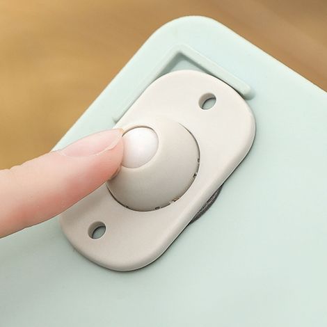Roulettes auto-adhésives en acier inoxydable (lot de 4), silencieuses, à roulement fluide, universelles, pour boîtes de rangement et emballages divers. (1/5)
