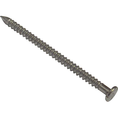 ForgeFix 500NLAR40B Annular Ring Shank Nail Bright Finish 40mm Bag Weight 500g FORAR40B500