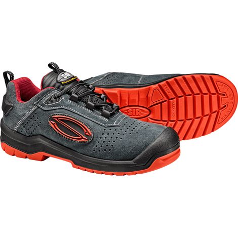 SIR SAFETY SYSTEM MALIBU Chaussures de sécurité S1P amortissantes gris Taille 40