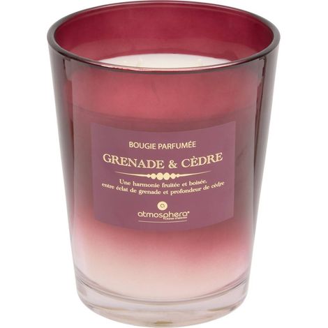 Candela profumata alma rotonda 855 g viola - Atmosphera créateur d'intérieur