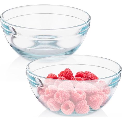 Bols en verre 14 cm, 500 ml 2 pièces (1/5)