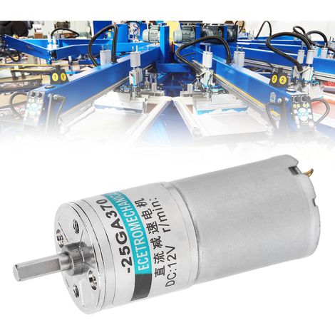 XD-25GA370 12V DC Miniatur-Getriebemotor, langsam laufender, reversibler Getriebemotor, 20 U/min (1/5)