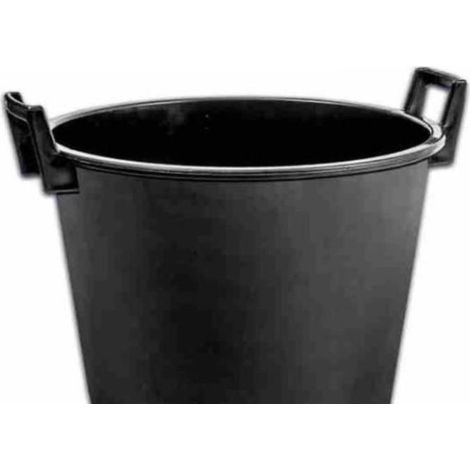 cubo capazo 40 lts negro para jardineria mod.dana ebertools eko