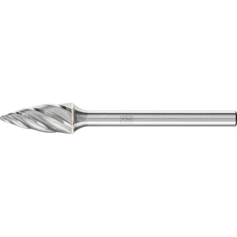 PFERD TOOLS Hartmetall Hochleistungsfrässtift ALU Spitzbogen SPG Ø 06x13mm Schaft-Ø 3mm für Alu/NE Metalle
