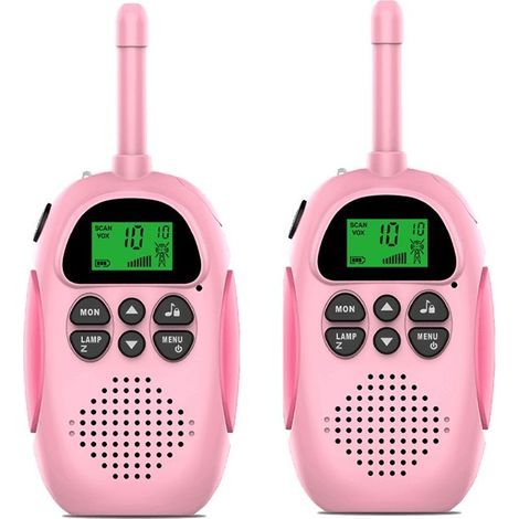 /(2 talkies-walkies roses rechargeables, jouets radio pour enfants)/-Online Store (1/5)