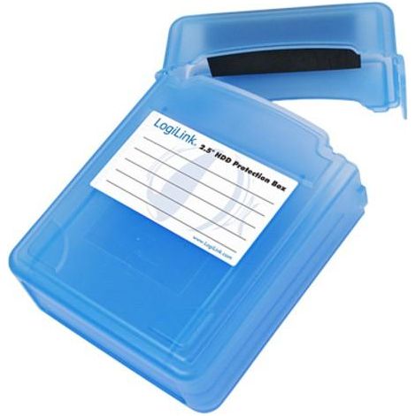 LOGILINK Scatola di Protezione per 2 HDD 2,5'' (1/4)