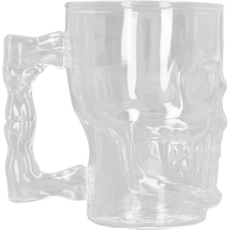 Set de 2 verres à whisky crâne 500 ml pour bar KTV, verre à boisson créatif pour alcool fort. (1/5)