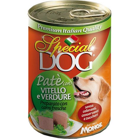 SPECIAL DOG PATÈ 400 GR POLLO E CONIGLIO