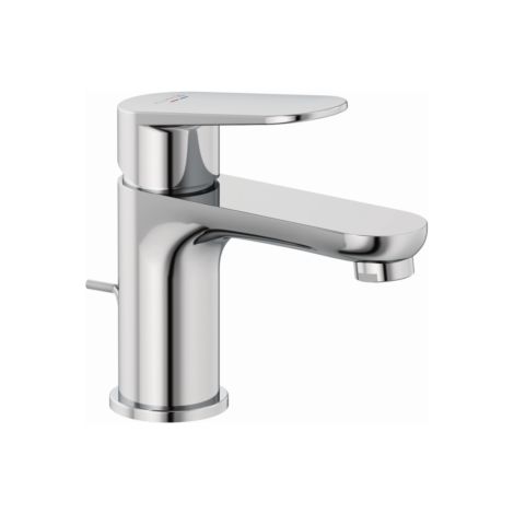 Kludi X1 75 Waschtischarmatur 322660575 mit Ablaufgarnitur, chrom (1/2)