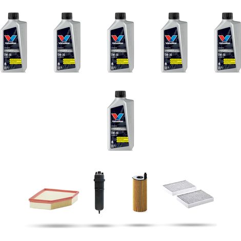 Kit tagliando 4 FILTRI e 6L OLIO compatibile con Bmw x5 (G05,F95) 25d 155kw dal 2019 (1/5)