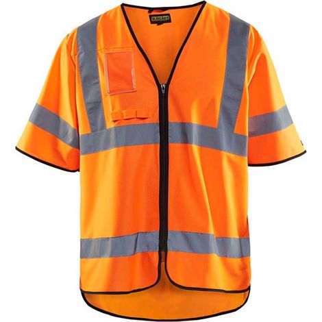 Gilet de travail haute visibilité 3023 - Orange fluo S/M (1/4)
