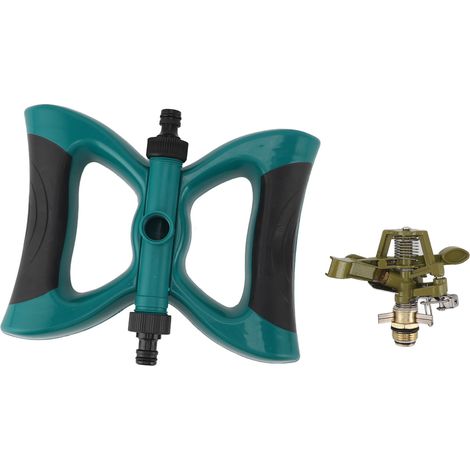 Arroseur rotatif automatique G1/2 pouce en alliage pour jardin, système d'arrosage 360 degrés efficace grande surface (1/5)