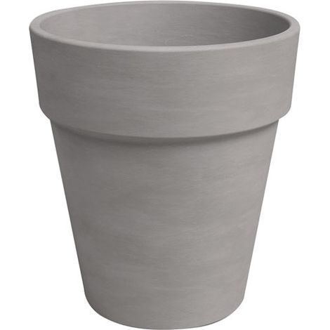 ARTEVASI - Pot Amalia haut en terre cuite ø30 cm anthracite (1/3)