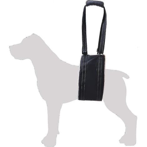 Harnais de soutien pour la mobilité des grands chiens, support pour les pattes arrière, harnais de levage des hanches pour soulever les animaux de compagnie (arrière, avant, arrière). (1/3)